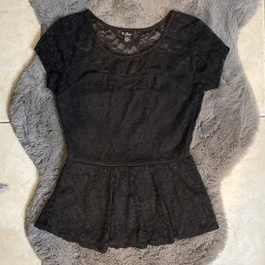 Guess peplum top